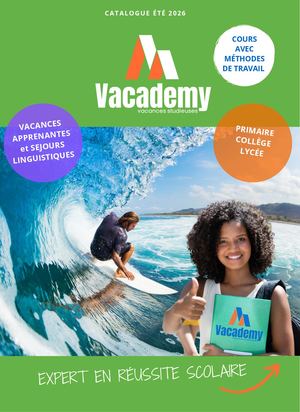 Catalogue Officiel Vacademy 2026