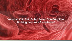 Varicose Vein Pain & Itch Relief: Can Daily Foot Bathing Help Your Symptoms?