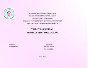 Portafolio Digital Actividad 3 De Epistomologia De La Ciencia