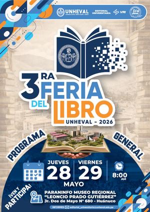 PROGRAMA OFICIAL 3RA FERIA DEL LIBRO UNHEVAL - 2026