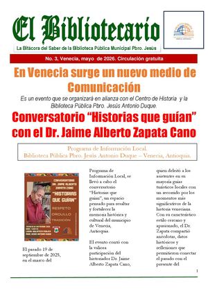 Tercera Edicción Del Bibliotecario 2026