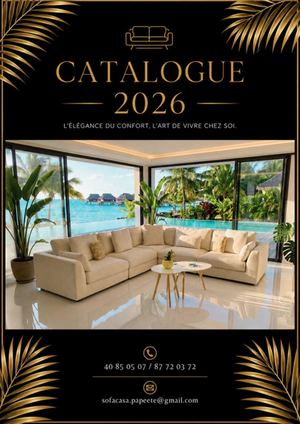Catalogue Sofa Casa 2026