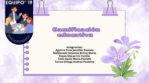 Gamificación Educativa Mediante El Uso De Educaplay