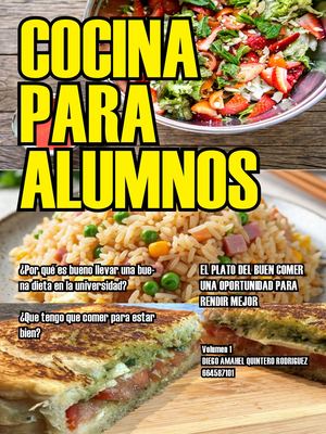 Fanzine Comida Para Alumnos
