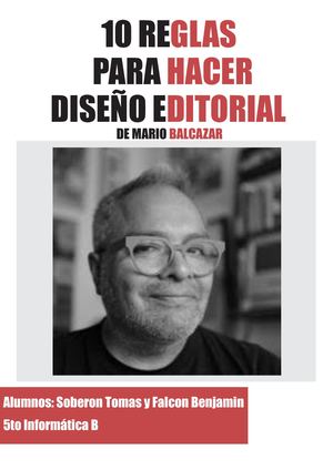 Falcon Soberon 10 Reglas Para Hacer Diseño Editorial