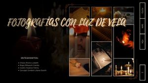 Fotografía Con Luz De Velas