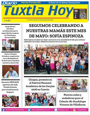 Tuxtla Hoy 20 De Mayo 2026