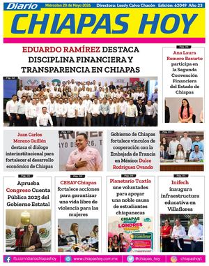 Chiapas Hoy 20 De Mayo 2026