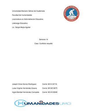 Manejo de Conflictos
