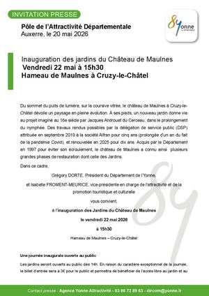 Invitation Maulnes