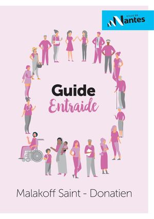 Guide Entraide Malakoff Saint Donatien