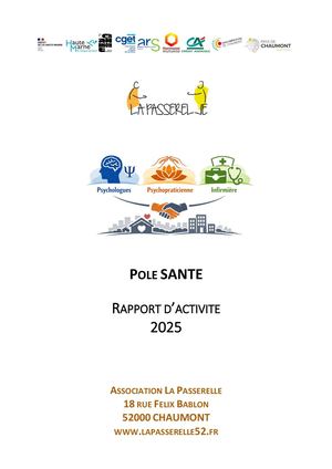Rapport D'activité Santé 2025