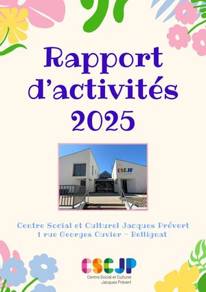 Rapport d'activités 2025
