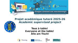 Ebook Projet Tutoré eTwining 2025-26