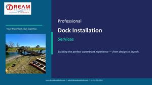 Professional Dock Installation Services for Waterfront Properties