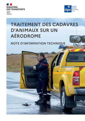 Traitement des cadavres d'animaux sur un aérodrome