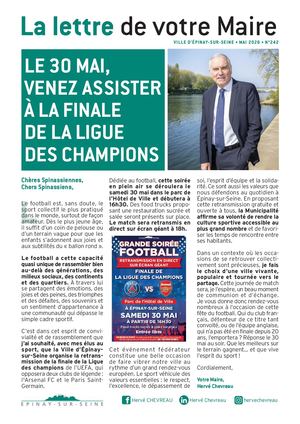Lettre du Maire N°242 - Mai 2026