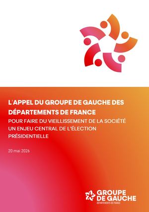 Appel du Groupe de Gauche - Vieillissement de la société