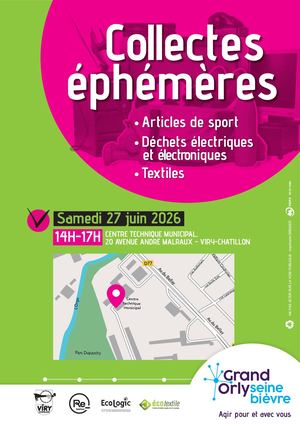 Collecte éphémère 2026