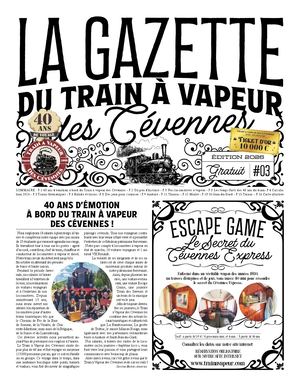 La Gazette du Train des Cevenes 2026