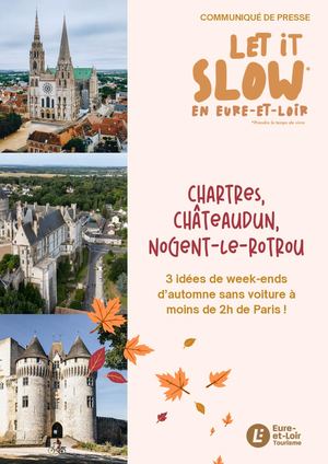 CP 2026 : 3 idées de citybreak en Eure-et-Loir