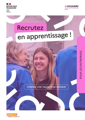 Plaquette Entreprises Cfa Public