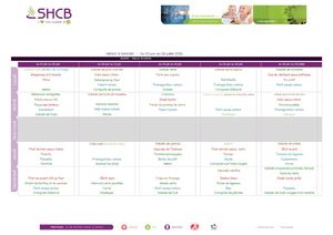 CC Béziers - Menus Scolaires BEZIERS  - Juin Conseils Du Soir (1).