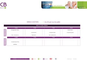 CC Béziers - Menus Scolaires BEZIERS  - Juin GOUTER (1).