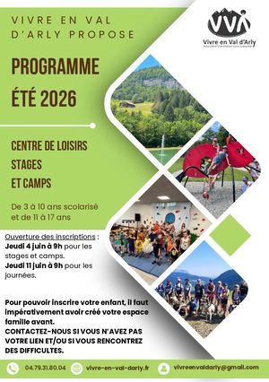 Programme éTé 2026