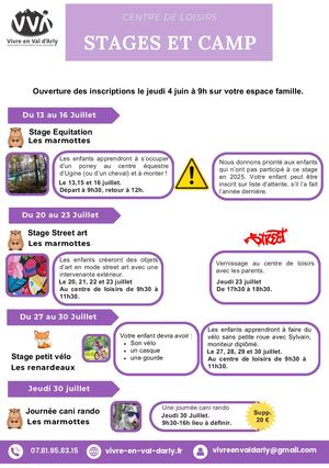 Stages Et Camps