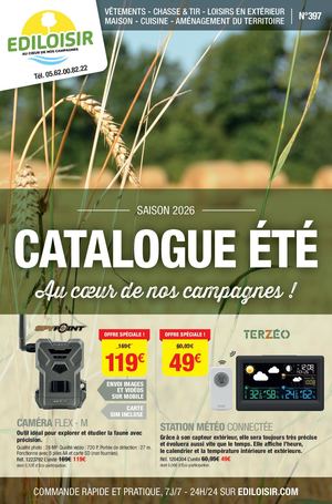 CATALOGUE ETE 2026 EDILOISIR
