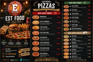 EST FOOD menu