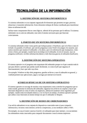 Tecnologias De La Informacion En Pdf