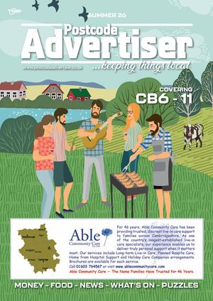 Postcode Advertiser CB6-11 Summer 2026