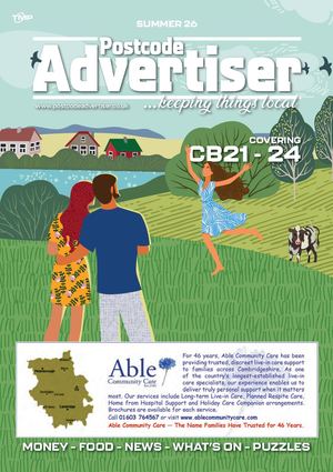 Postcode Advertiser CB21-24 Summer 2026