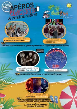Programme apéro-concert 2026