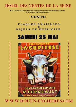 Catalogue vente plaques émaillées