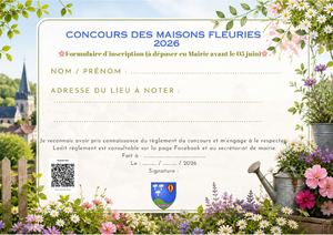 Flyer Maisons Fleuries