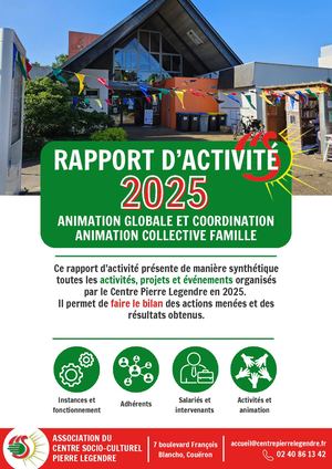 Rapport D’activité Ag 2025
