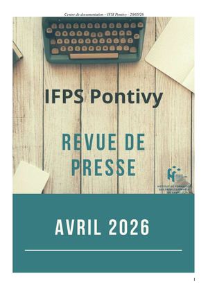 Revue De Presse Avril