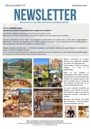 Newsletter BoeM N° 11 Mai Juin 2026