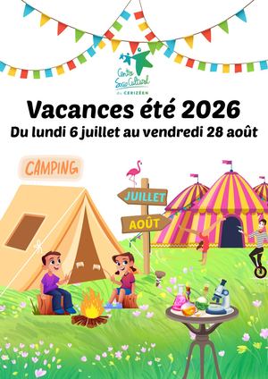 Plaquette éTé 2026 Enfance