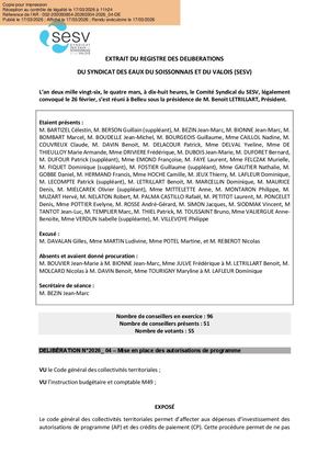 2026 04 Mise En Place Autorisations Programme Pm