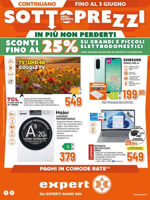 Volantino Expert Continua Sottoprezzi 21/05 - 03/06