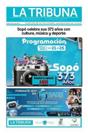 Diario 20 De Mayo De 2026 Edición 2328
