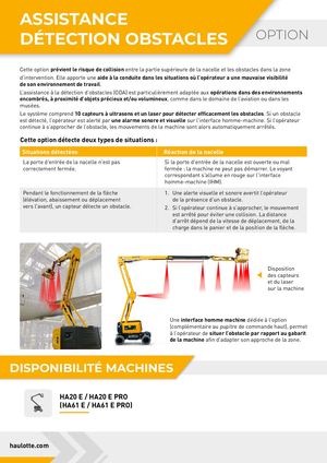 FR Obstacle Detection Assist Option