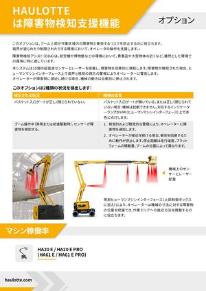 JP Obstacle Detection Assist Option