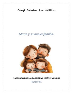 María Y Su Nueva Familia Laura Cristina Jimenez Vasquez 402