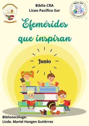 Efemérides que Inspiran (Junio)