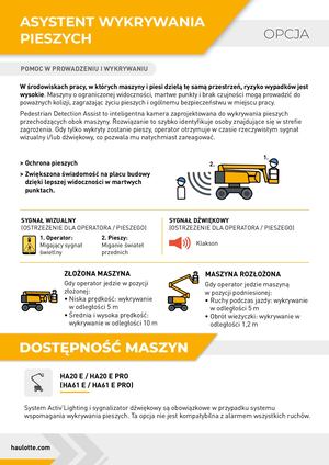 PL Pedestrian Detection Assist Option